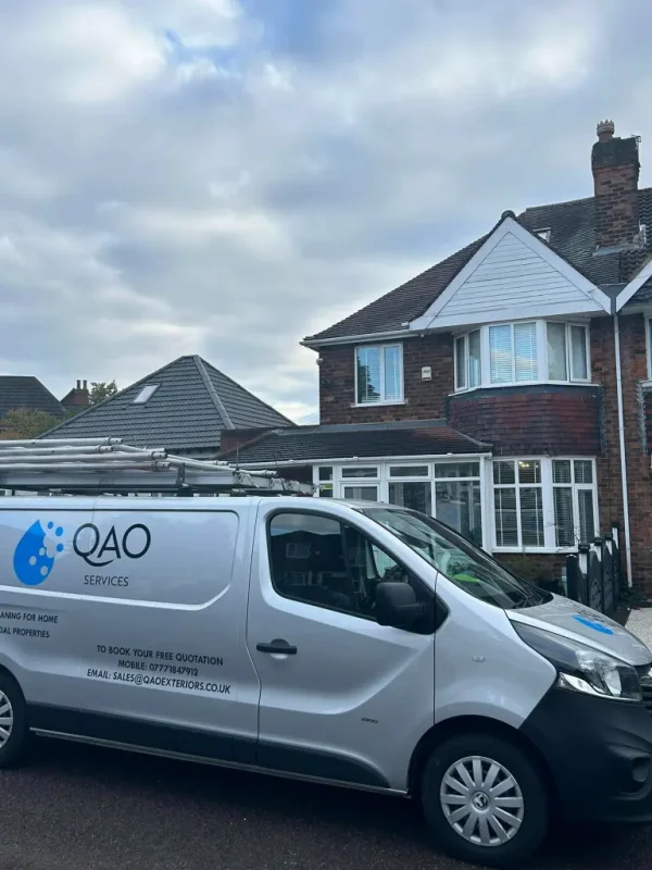 a picture of our roof cleaning van in Dudley, Birmingham